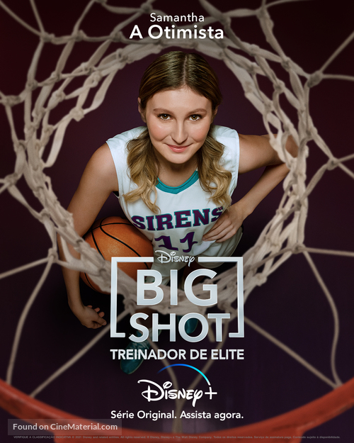 &quot;Big Shot&quot; - Brazilian Movie Poster