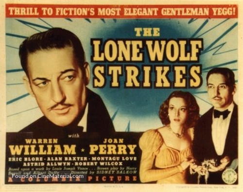 The Lone Wolf Strikes - Movie Poster