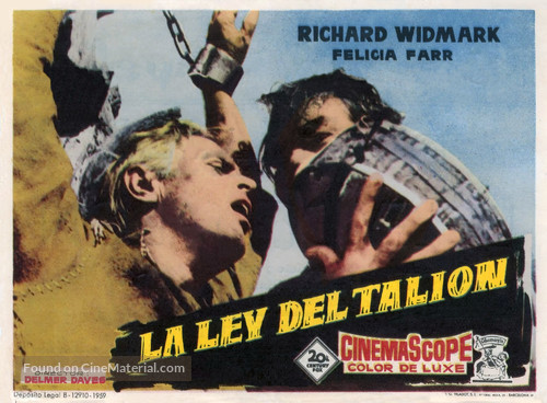 The Last Wagon - Spanish Movie Poster