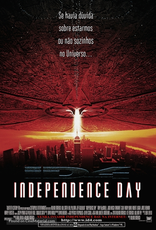 Independence Day - Brazilian Movie Poster