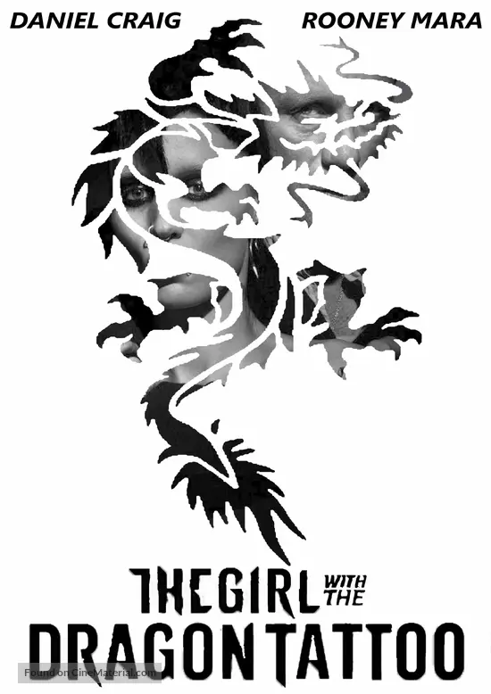 The Girl With The Dragon Tattoo 2011 Movie Poster