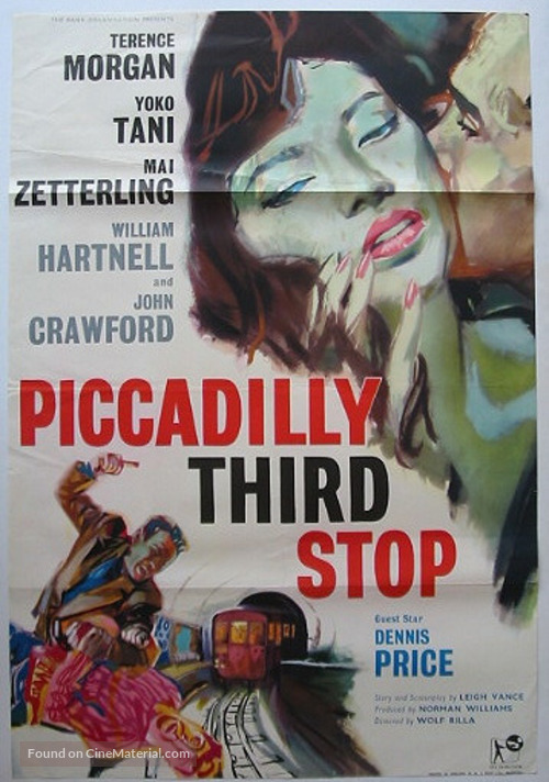 Piccadilly Third Stop - British Movie Poster