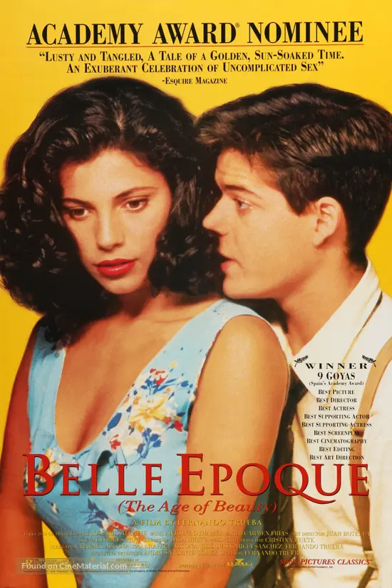 Belle Epoque 1992 Movie Poster Belle Epoque 1992 Movie Poster