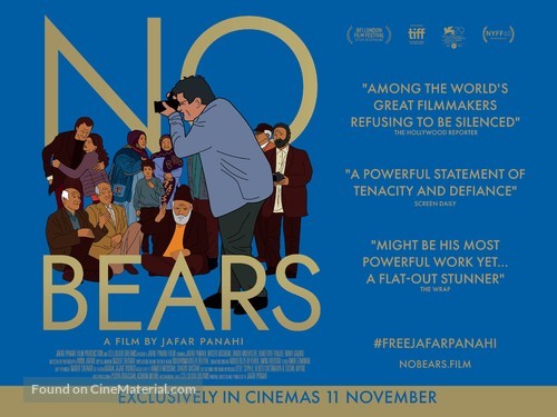 No Bears - British Movie Poster