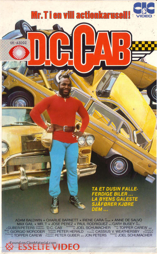 D.C. Cab - Norwegian Movie Cover