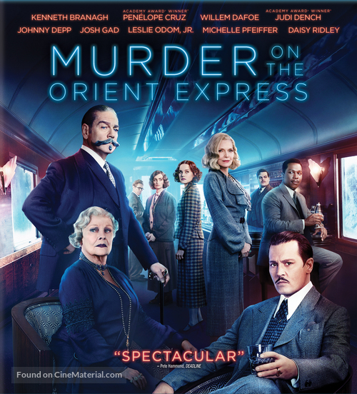Murder on the Orient Express - Blu-Ray movie cover