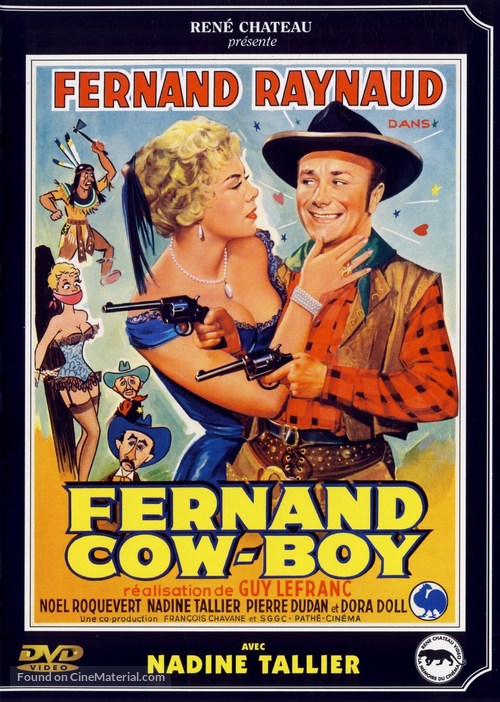 Fernand cow-boy - French DVD movie cover