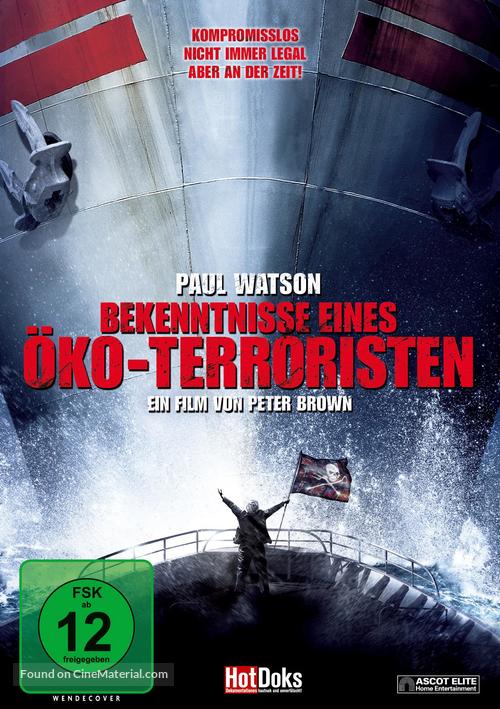 Eco-Pirate: The Story of Paul Watson - German DVD movie cover