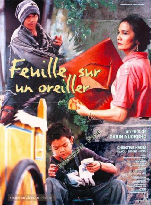 Daun di atas bantal - French Movie Poster