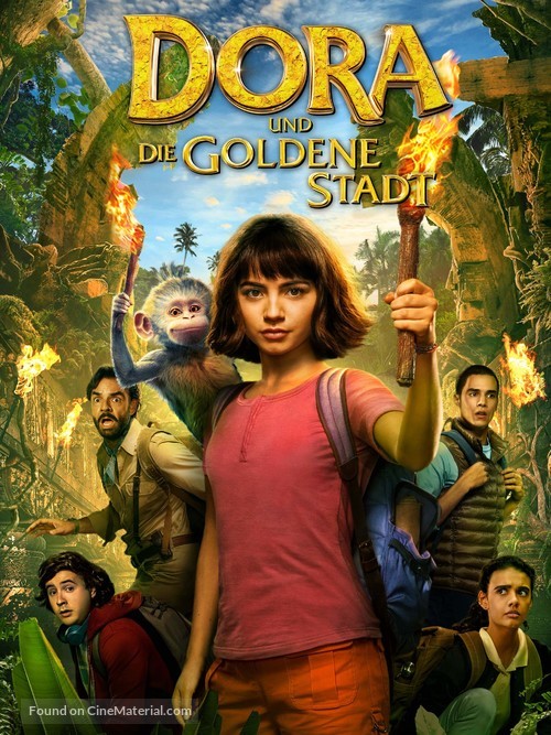 Dora and the Lost City of Gold - German Video on demand movie cover
