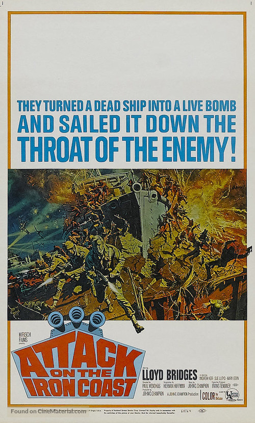 Attack on the Iron Coast - Movie Poster