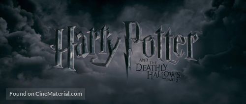 Harry Potter and the Deathly Hallows - Part 2 - British Logo