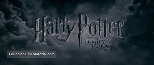 Harry Potter and the Deathly Hallows: Part II - British Logo