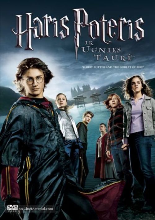 Harry Potter and the Goblet of Fire - Lithuanian Movie Cover