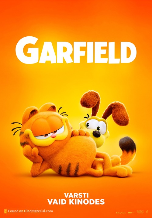 The Garfield Movie - Estonian Movie Poster