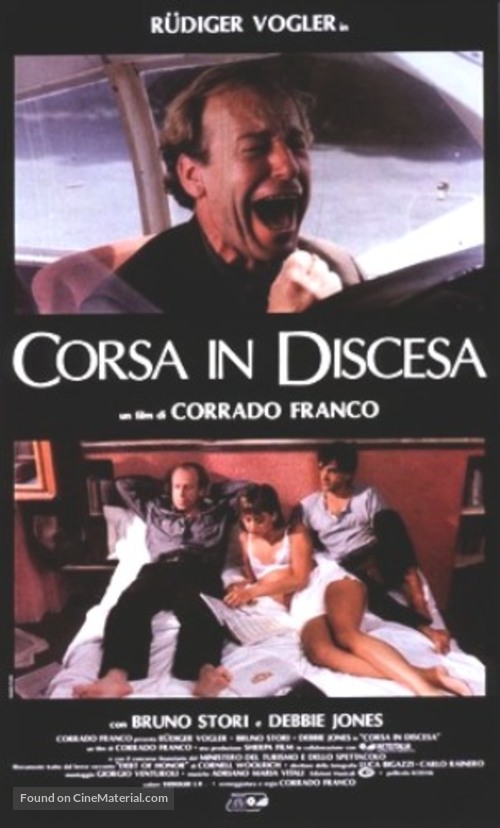 Corsa in discesa - Italian Movie Poster