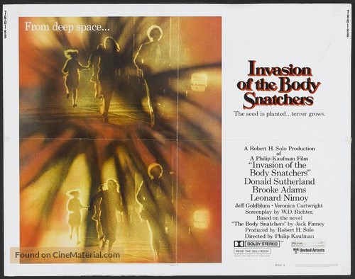 Invasion of the Body Snatchers - Movie Poster