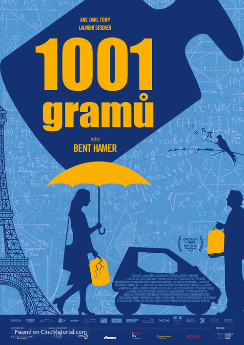 1001 Gram - Czech Movie Poster