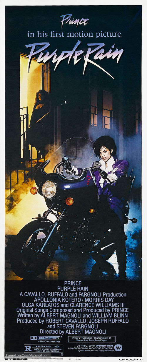 Purple Rain - Movie Poster