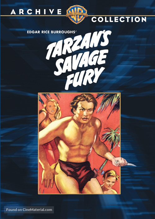 Tarzan&#039;s Savage Fury - DVD movie cover