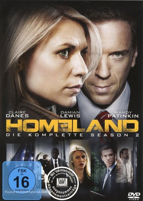 &quot;Homeland&quot; - German DVD movie cover