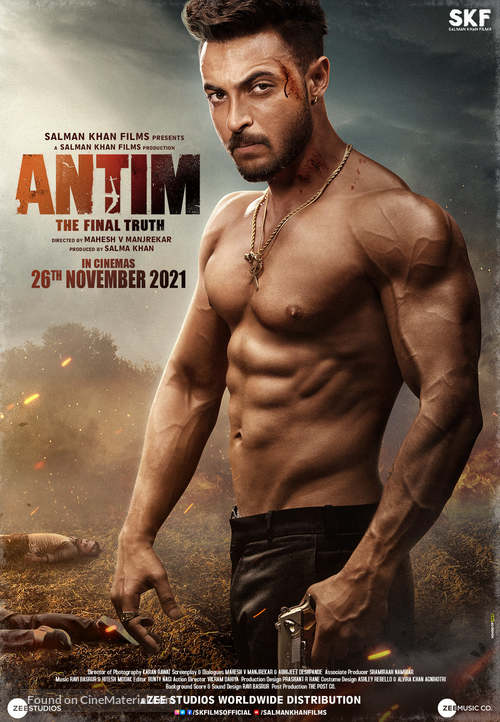 Antim: The Final Truth - Indian Movie Poster