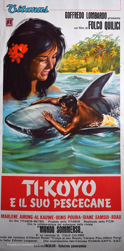 Ti-Koyo e il suo pescecane - Italian Movie Poster