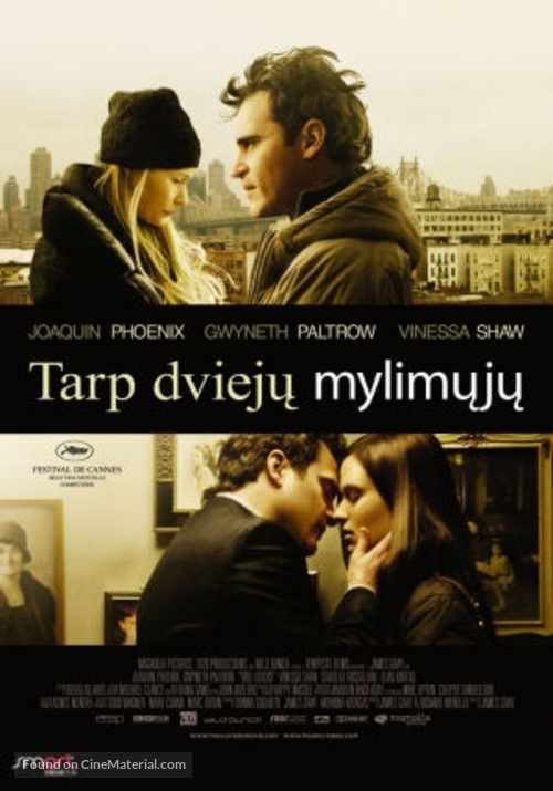 Two Lovers - Lithuanian Movie Poster