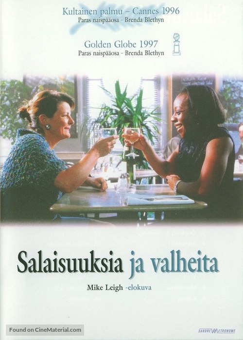 Secrets &amp; Lies - Finnish Movie Cover