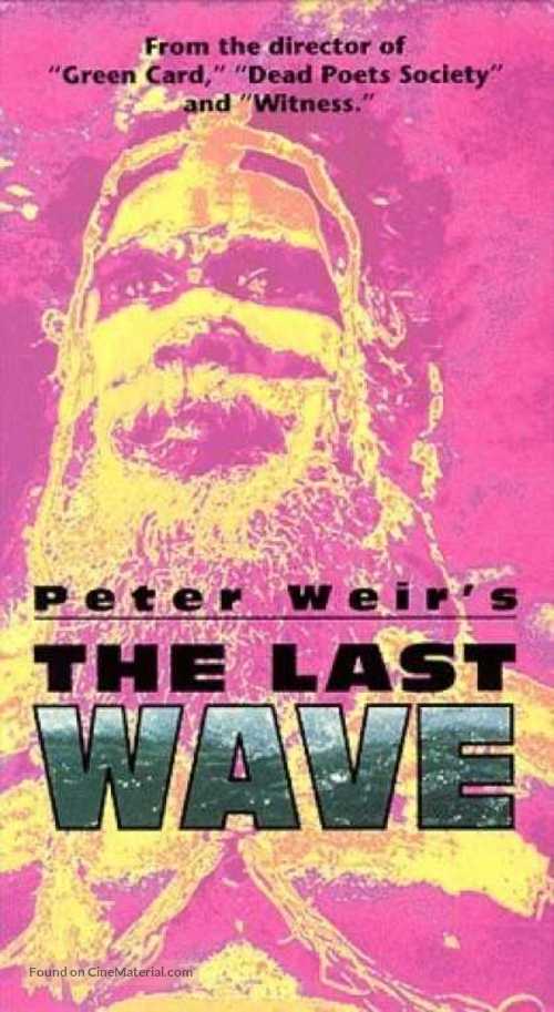 The Last Wave - VHS movie cover