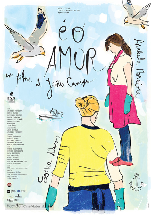 &Eacute; o Amor - Portuguese Movie Poster