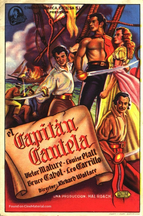 Captain Caution - Spanish Movie Poster