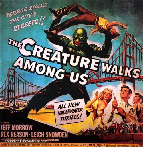 The Creature Walks Among Us - Movie Poster