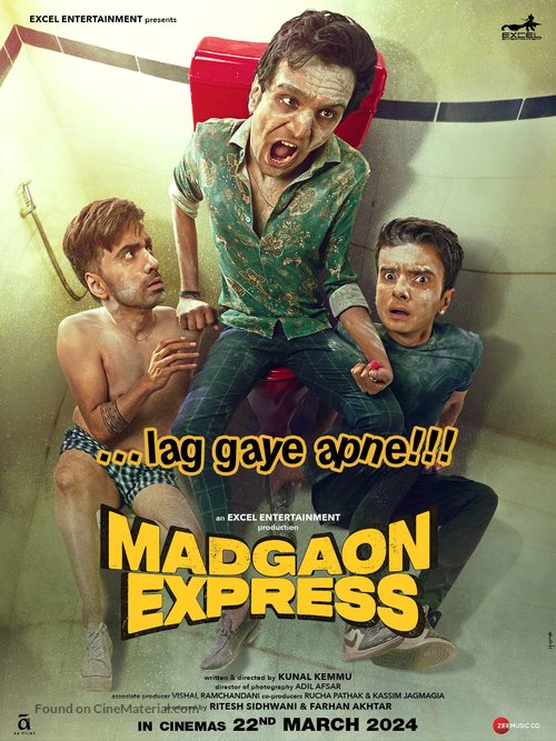 Madgaon Express - Indian Movie Poster