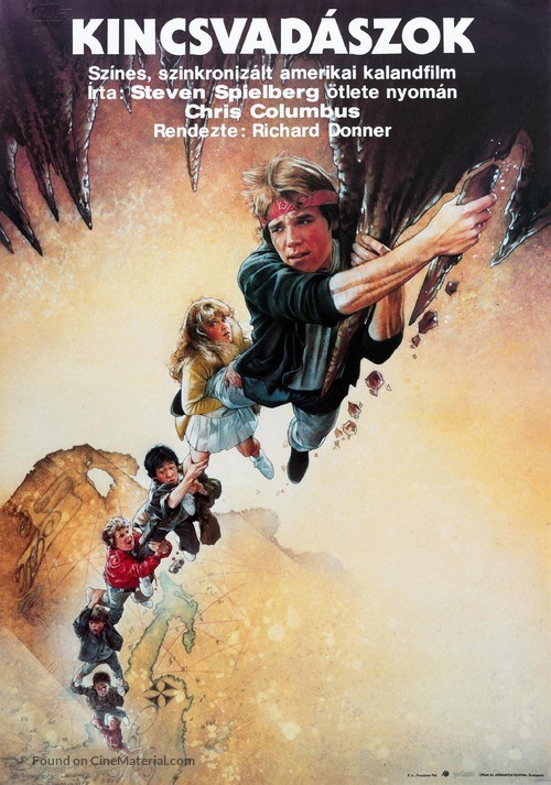 The Goonies - Hungarian Movie Poster