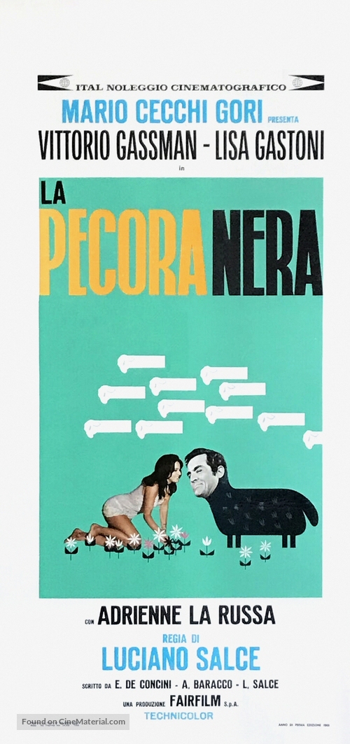 La pecora nera - Italian Movie Poster