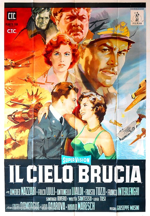 Il cielo brucia - Italian Movie Poster
