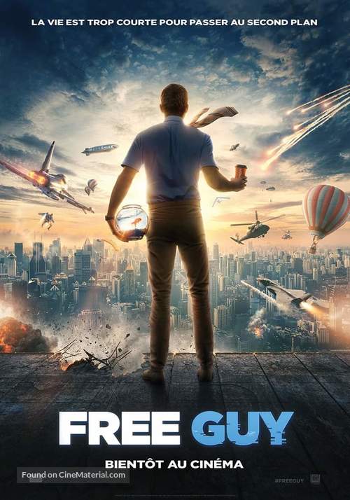 Free Guy - Belgian Movie Poster