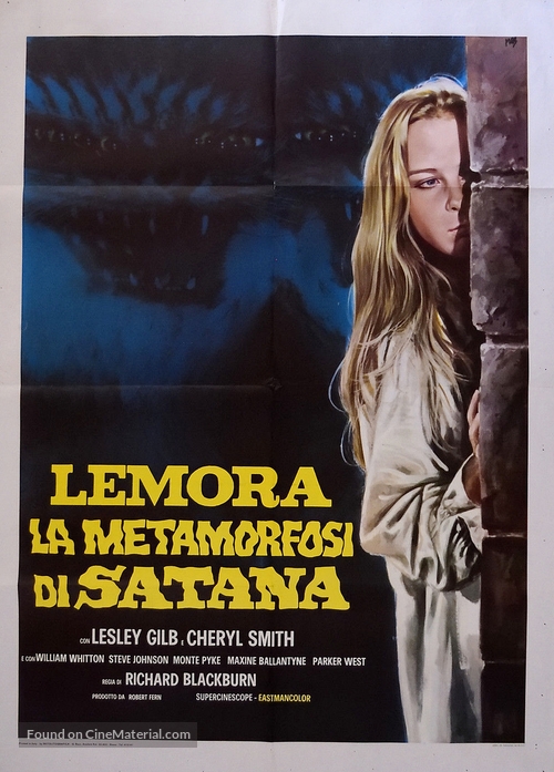 Lemora: A Child&#039;s Tale of the Supernatural - Italian Movie Poster