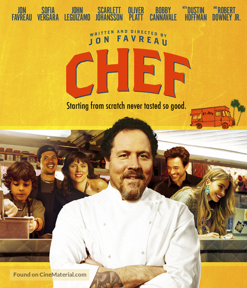 Chef - Canadian Blu-Ray movie cover