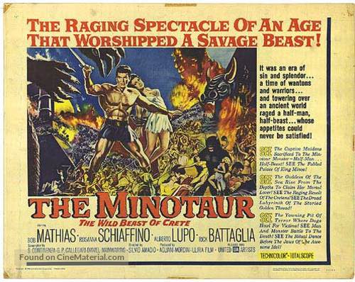 Teseo contro il minotauro - Movie Poster