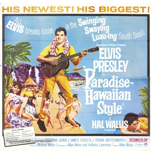 Paradise, Hawaiian Style - Movie Poster
