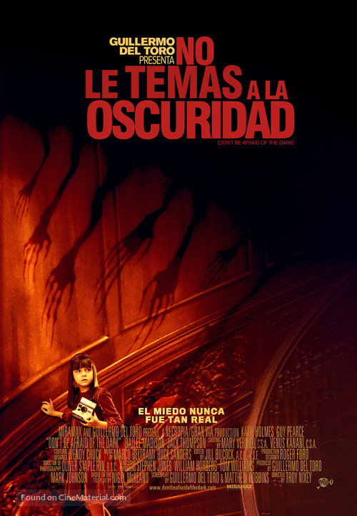 Don&#039;t Be Afraid of the Dark - Argentinian Movie Poster