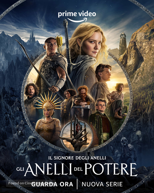 &quot;The Lord of the Rings: The Rings of Power&quot; - Italian Movie Poster