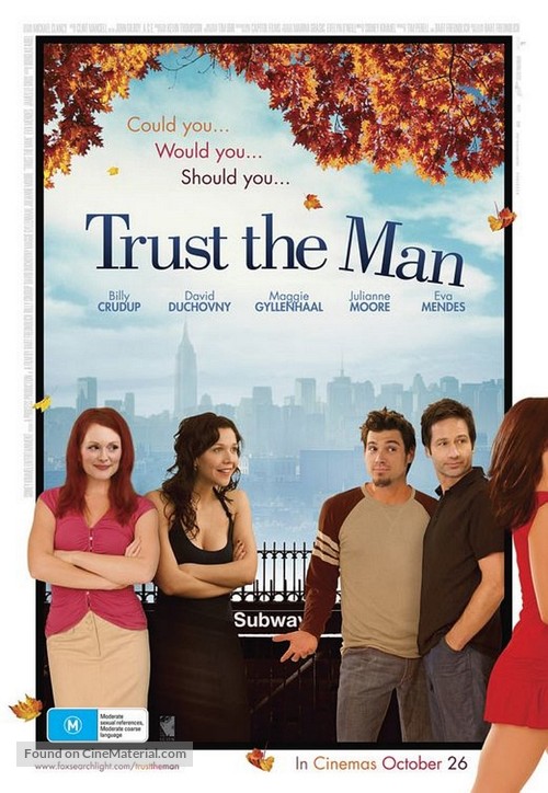 Trust the Man - Australian Movie Poster