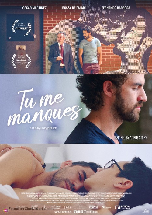 Tu me manques - Dutch Movie Poster