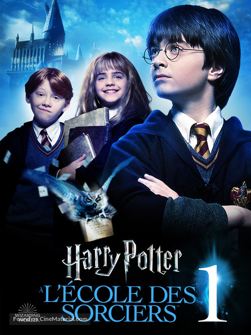 Harry Potter and the Philosopher&#039;s Stone - French Video on demand movie cover