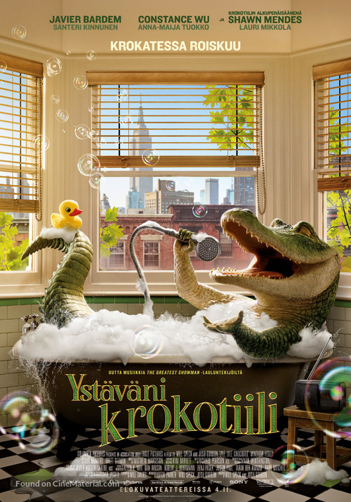 Lyle, Lyle, Crocodile - Finnish Movie Poster