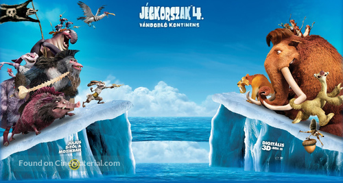Ice Age: Continental Drift - Hungarian Movie Poster