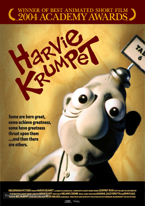 Harvie Krumpet - Australian Movie Poster